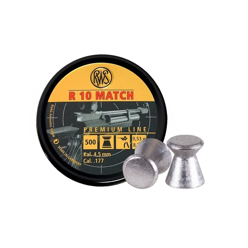 ساچمه RWS مچ R10 تفنگ کالیبر 4.5 - 8.2 گرین